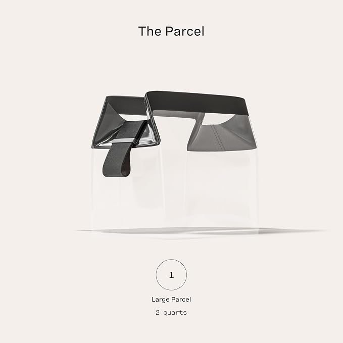 Cadence Parcel - Clear Kit - Durable and Leak-Resistant Travel Toiletry Kit -