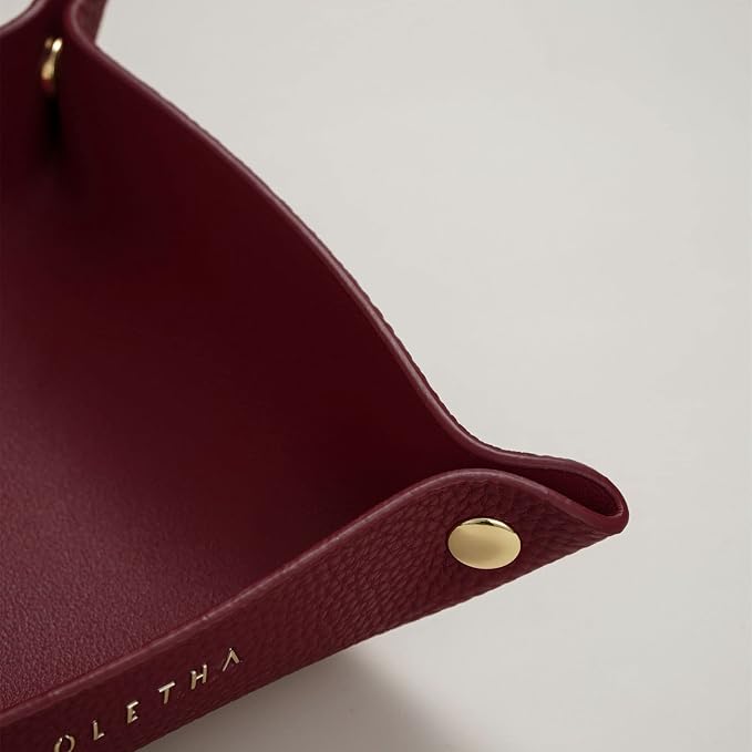 OLETHA Small Foldable Valet Tray