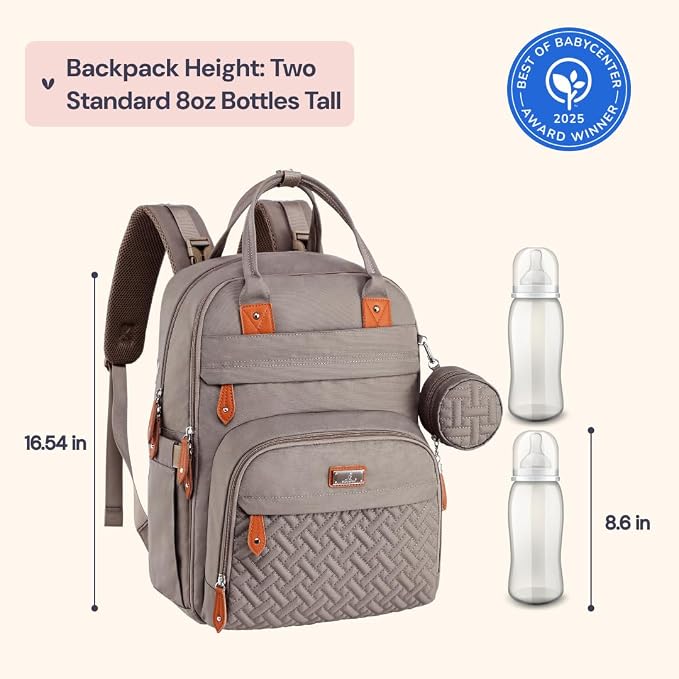 BabbleRoo Diaper Bag Backpack