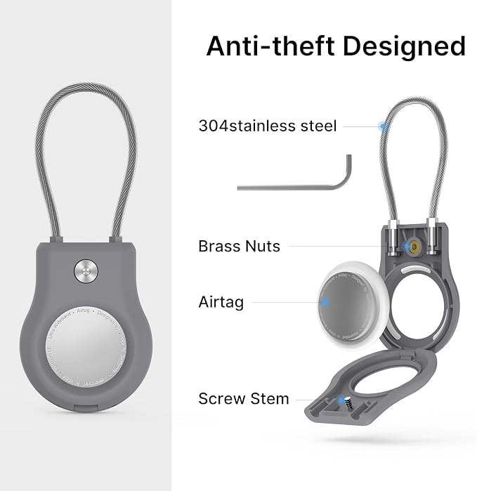 Air tag Holder, Air tag Keychain
