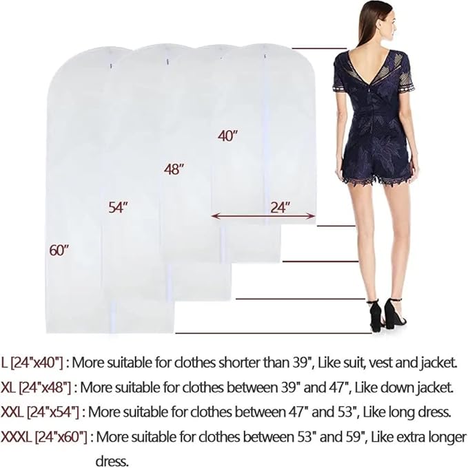 Garment Bag, Dust-Free Clothes Storage