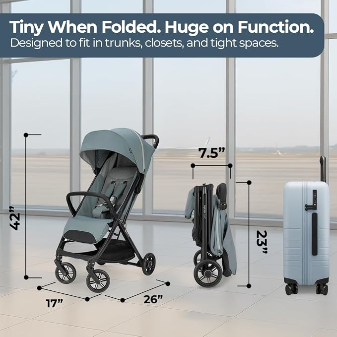 Inglesina Quid³ Stroller, Galaxy Gray