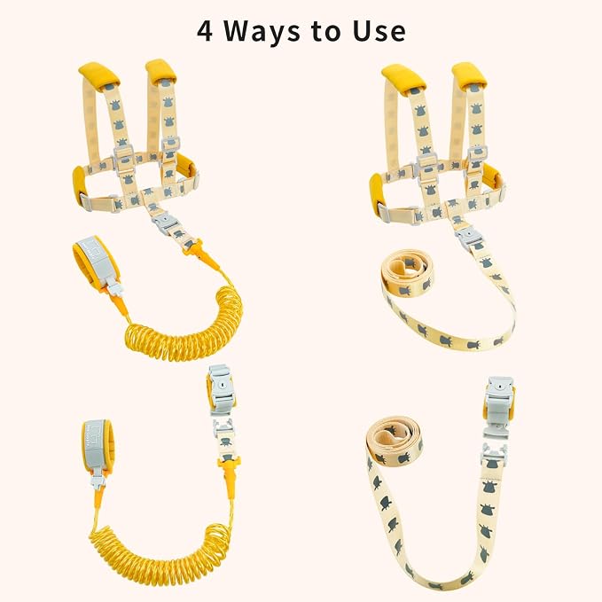 Toddler Leashes + Anti Lost Wrist Link