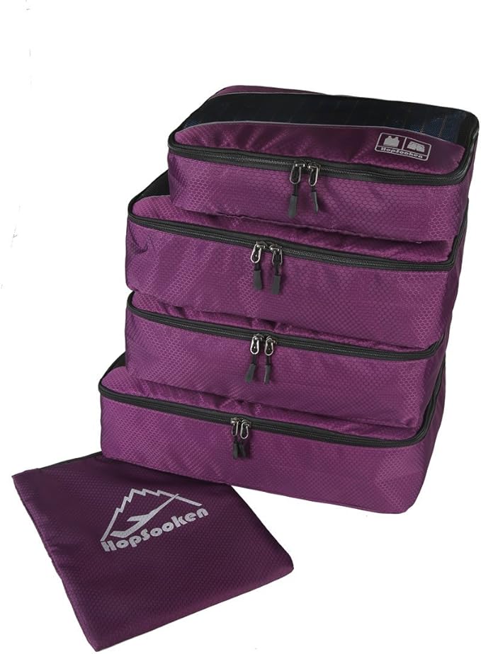 5 Set Packing Cubes for Travel Large Suitcase Luggage Organizer Bags Travel