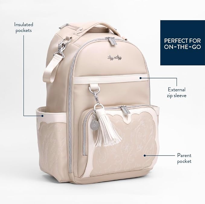 Itzy Ritzy Diaper Bag Backpack – Large Capacity Boss Plus Baby Backpack Diaper