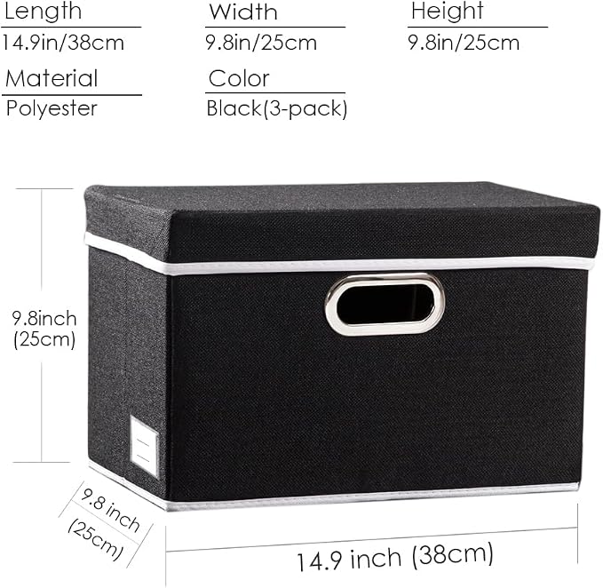 PRANDOM Foldable Storage Box