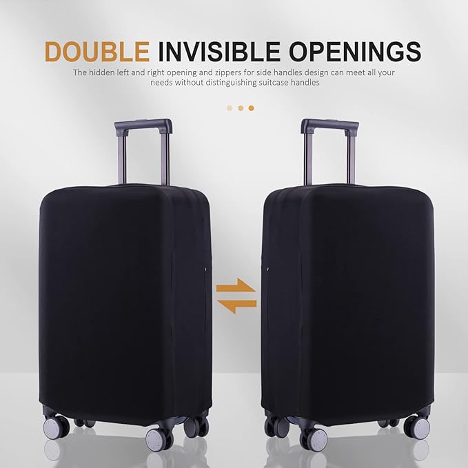 Travel Luggage Cover Suitcase Protector Scratch-Resistant Fit 19-31 Inch