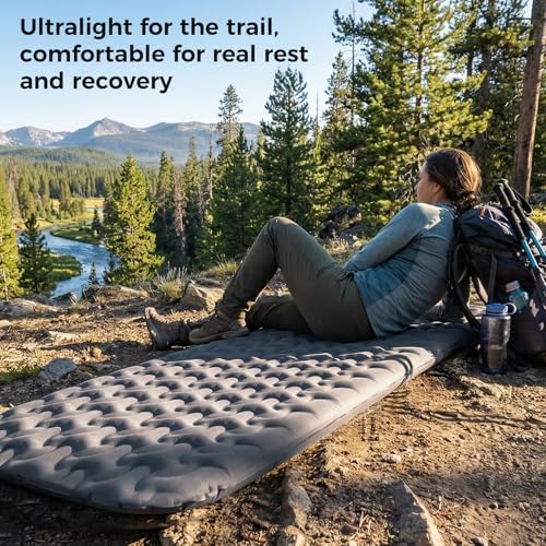 ATEPA Self Inflating Sleeping Pad for Backpacking, 2.3 R-Value