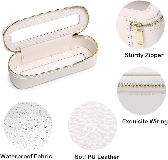 Travel Clear Makeup Bag Set, TSA Approved Cosmetic Bag Case