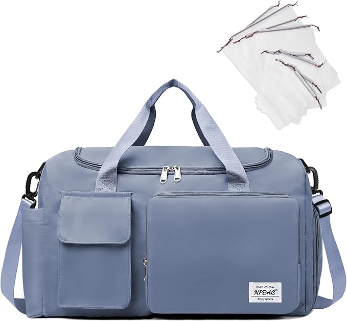 NPBAG Women Travel Duffel, Gym Workout Overnight Bag, Mommy Hospital Bag