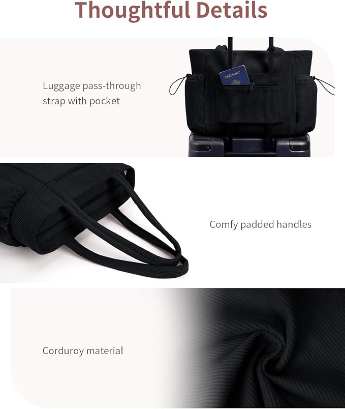 ECOHUB Tote Bag for Women, Work Tote Bags