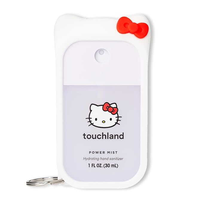 Touchland x Hello Kitty® Hand Sanitizer + Mist Case, Scented & Stylish
