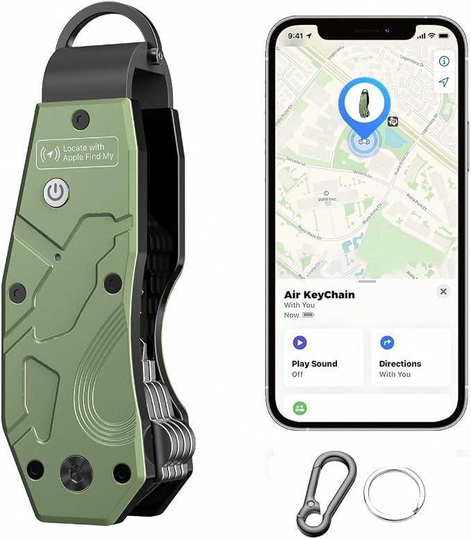 Zeeker Air Keychain, Key Organizer Works