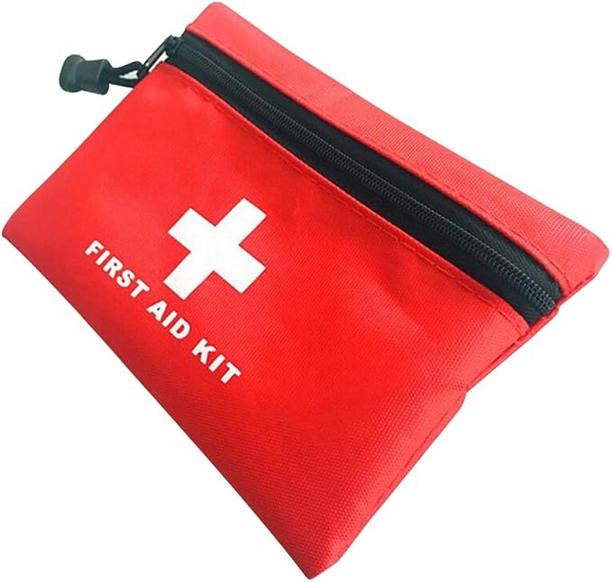 AOUTACC Mini First Aid Kit Empty, Travel Empty First Aid Kit Pouch Bag
