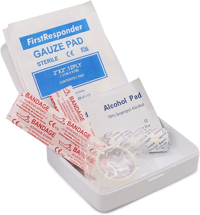 DMI First-Aid Kit, Mini 20-Piece Kit, Small and Compact All-Purpose Use