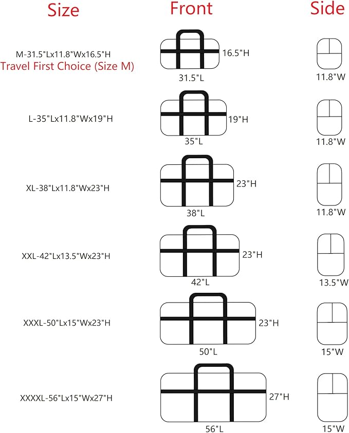 Extra Large Storage Duffle Bag
