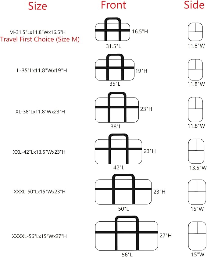 Extra Large Storage Duffle Bag