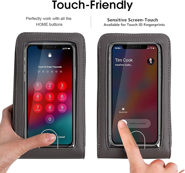 Crossbody Cellphone Purse Women Touch Screen Bag RFID Blocking Wallet Handbag
