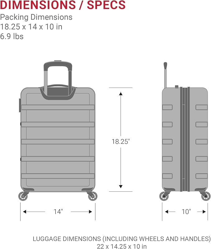 SwissGear 7366 Hardside Expandable Luggage