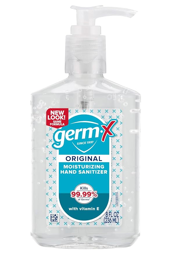 Germ-X Original Hand Sanitizer, Non-Drying Moisturizing Gel
