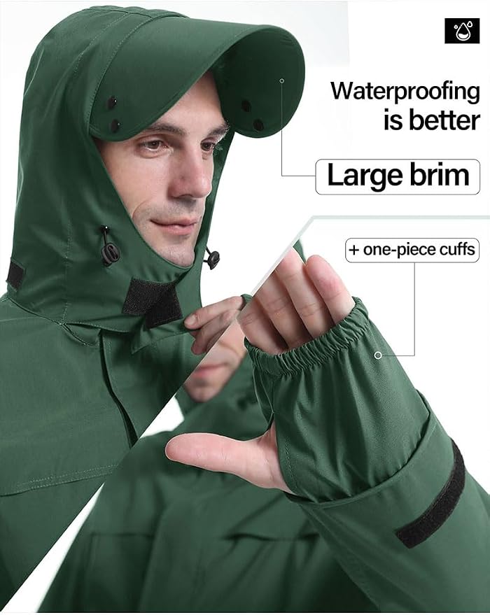 iCreek Rain Suit Waterproof Jacket