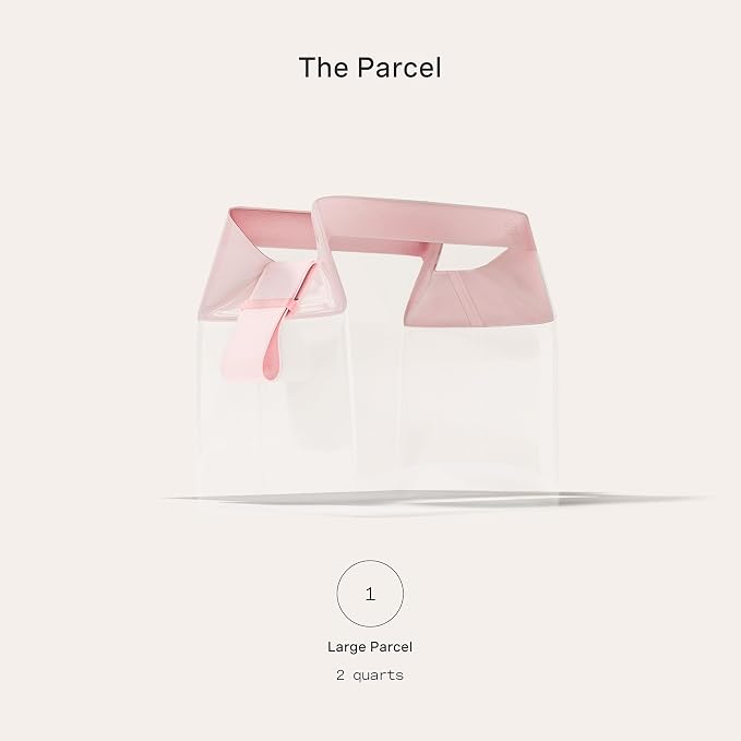 Cadence Parcel - Clear Kit - Durable and Leak-Resistant Travel Toiletry Kit -