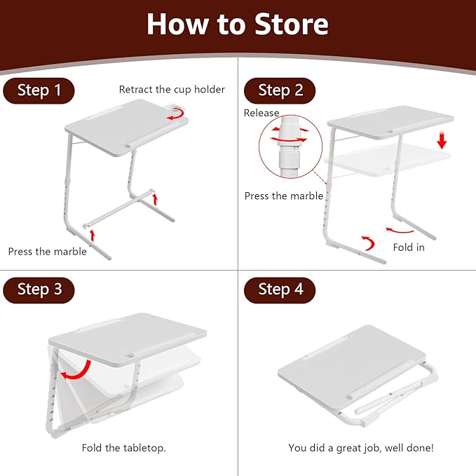 TV Trays Set of 4