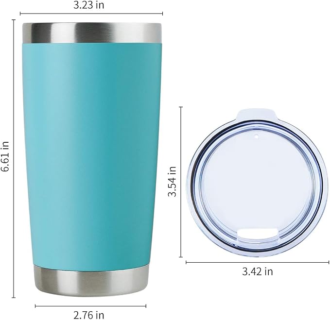 DOMICARE 20oz Stainless Steel Tumbler Bulk