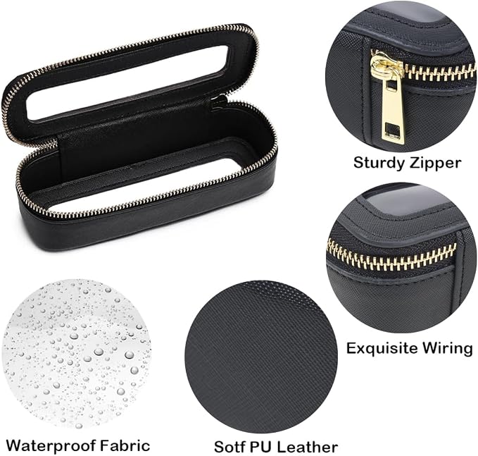 Travel Clear Makeup Bag Set, TSA Approved Cosmetic Bag Case