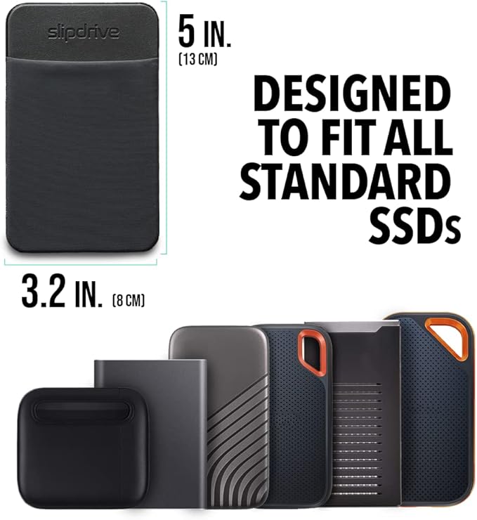 Slipdrive - Portable Hard Drive Sleeve