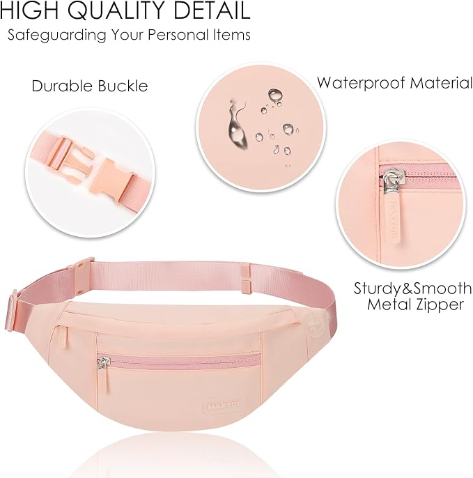 MAXTOP Large Crossbody Fanny Pack