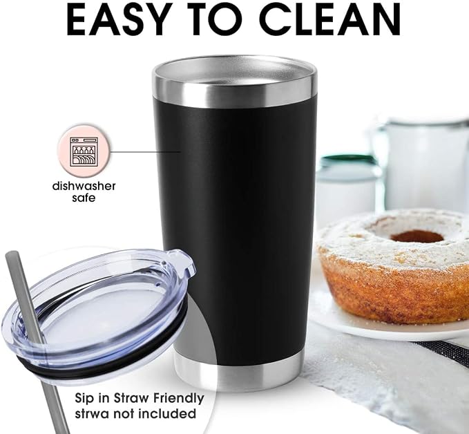HASLE OUTFITTERS 20oz Tumblers Stainless Steel Mugs
