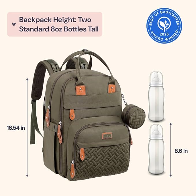 BabbleRoo Diaper Bag Backpack