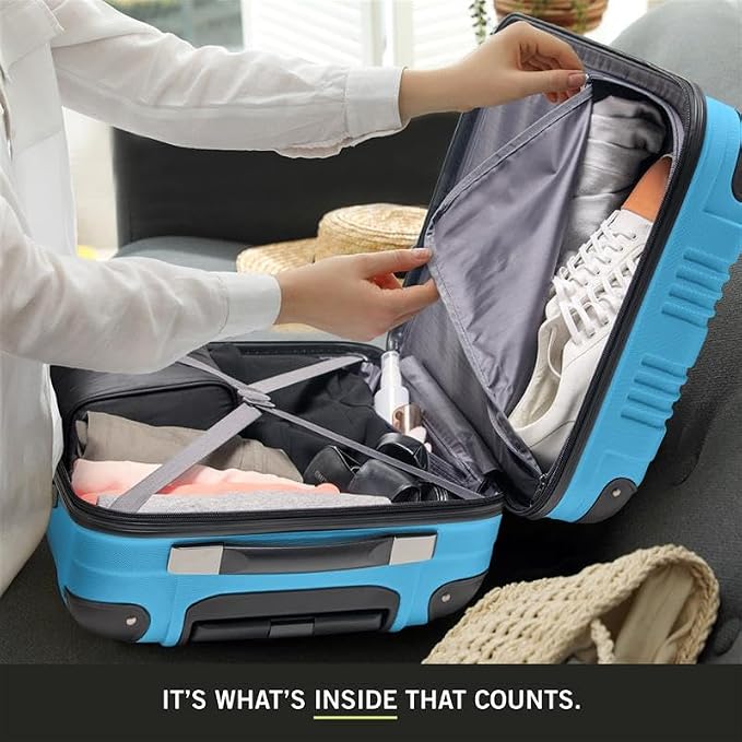 Kenneth Cole REACTION Out of Bounds Lightweight Hardshell 4-Wheel Spinner