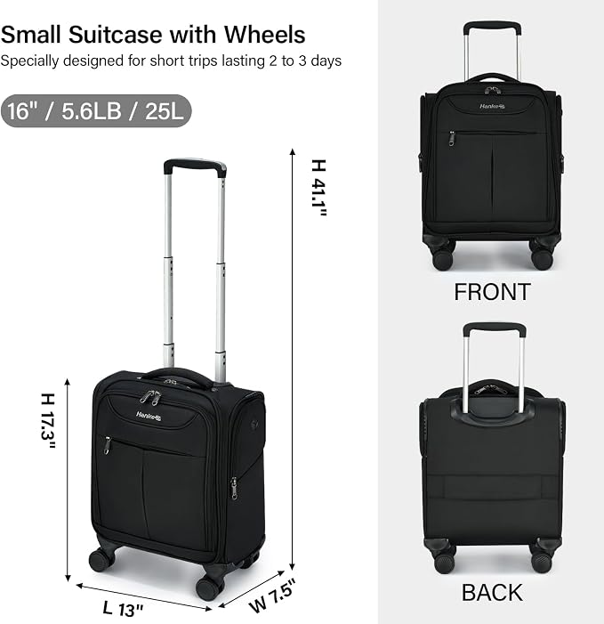 Hanke Underseat Carry On Luggage