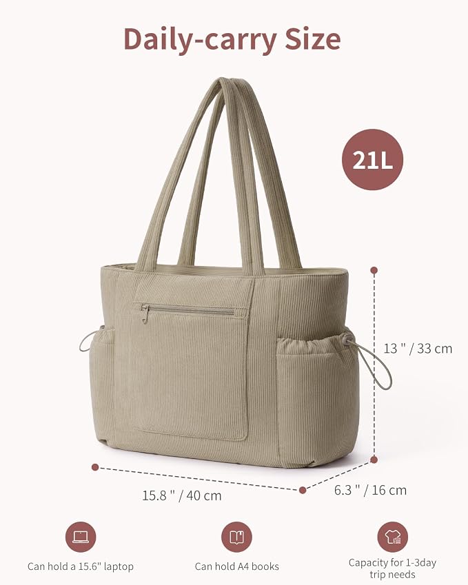 ECOHUB Tote Bag for Women, Work Tote Bags