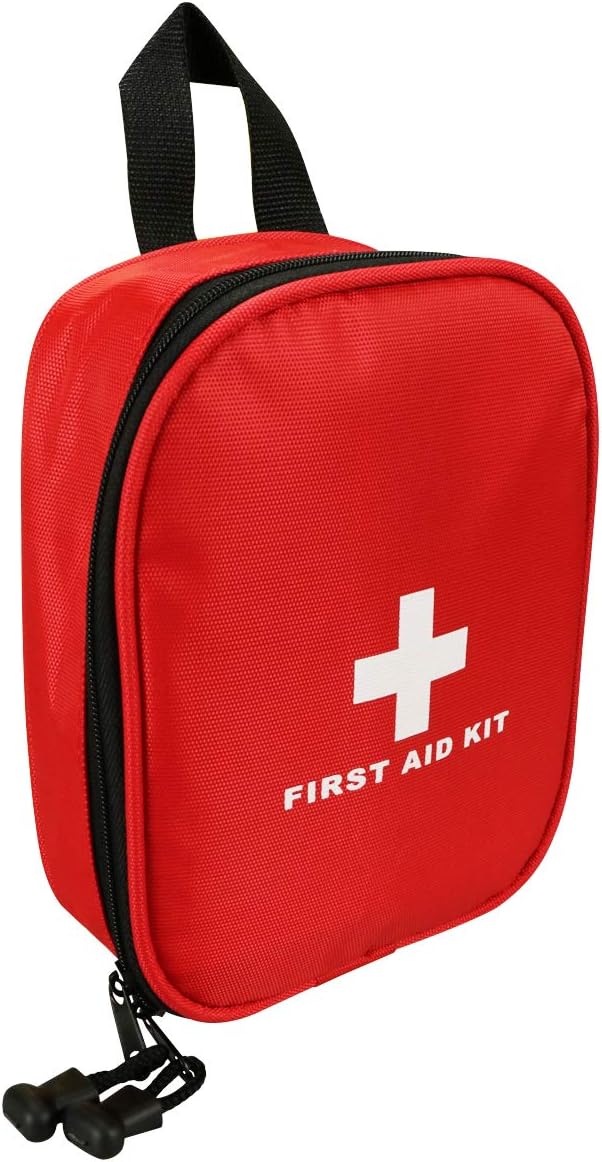 AOUTACC Nylon First Aid Kit Empty, Travel Empty First Aid Kit Pouch Bag