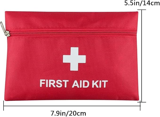 AOUTACC 12 Pack First Aid Kit Empty Bag, Travel Empty First Aid Kit Pouch