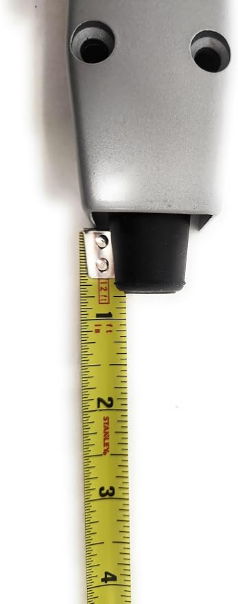 Pacific Doorware Heavy Duty Spring Loaded Step Down Push On Door Holder/Stopper