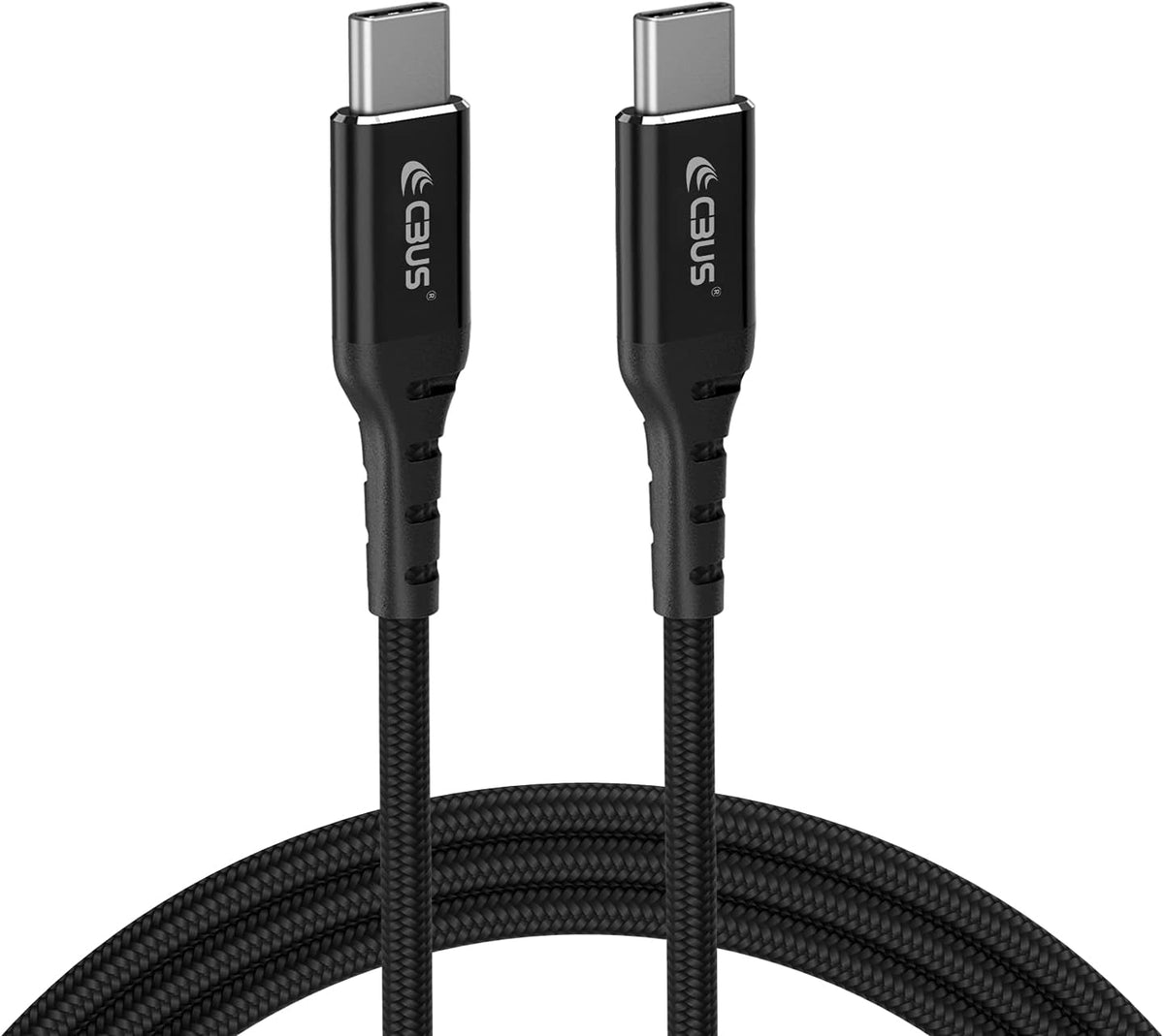 CBUS Motorola Charger Block and 10ft Braided Fast Charging USB Cable for Edge, Edge Plus, Moto G Power, G Play, G 5G, G Stylus, RAZR, G Pure, One 5G Ace, One Action