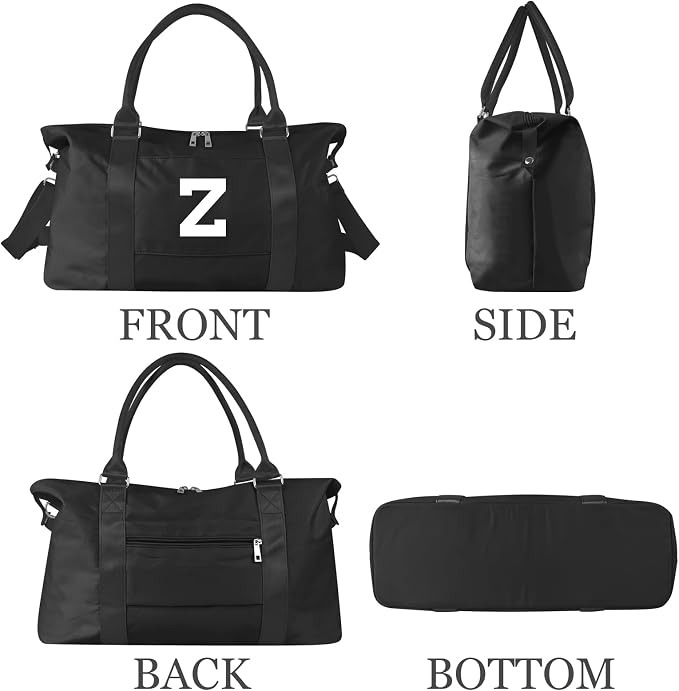 Initial Travel Duffel Bag Sports Gym Bag