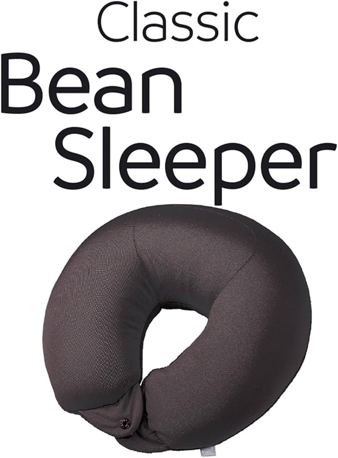 Classic Bean Sleeper, Comfortable Travel Pillow Filled