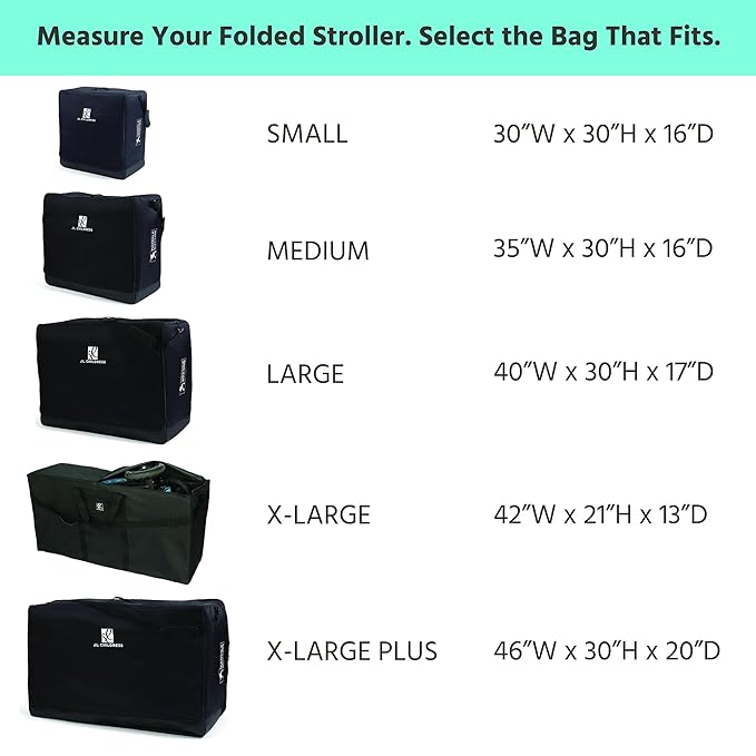 J.L. Childress Universal Stroller Travel Bag