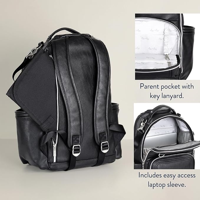 Itzy Ritzy Diaper Bag Backpack – Large Capacity Boss Plus Baby Backpack Diaper