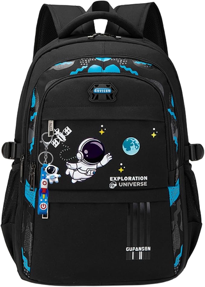 MITOWERMI Astronaut Backpack for Boys School Bags Space Kids Backpack for