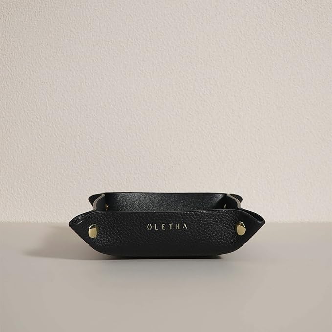 OLETHA Small Foldable Valet Tray
