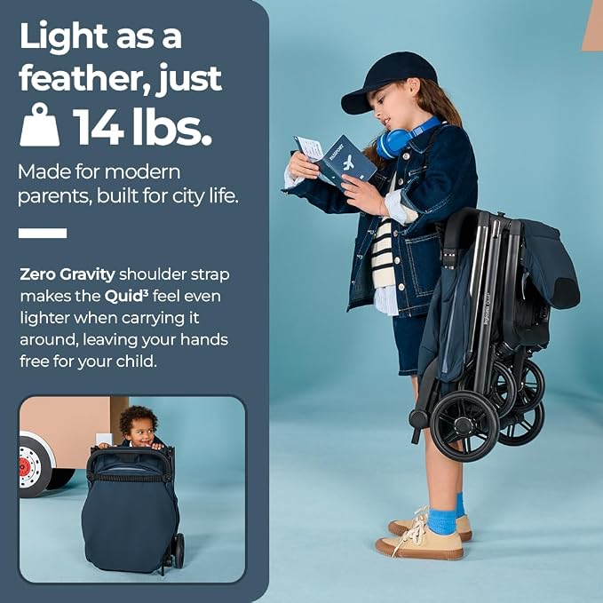Inglesina Quid³ Stroller, Astral Blue