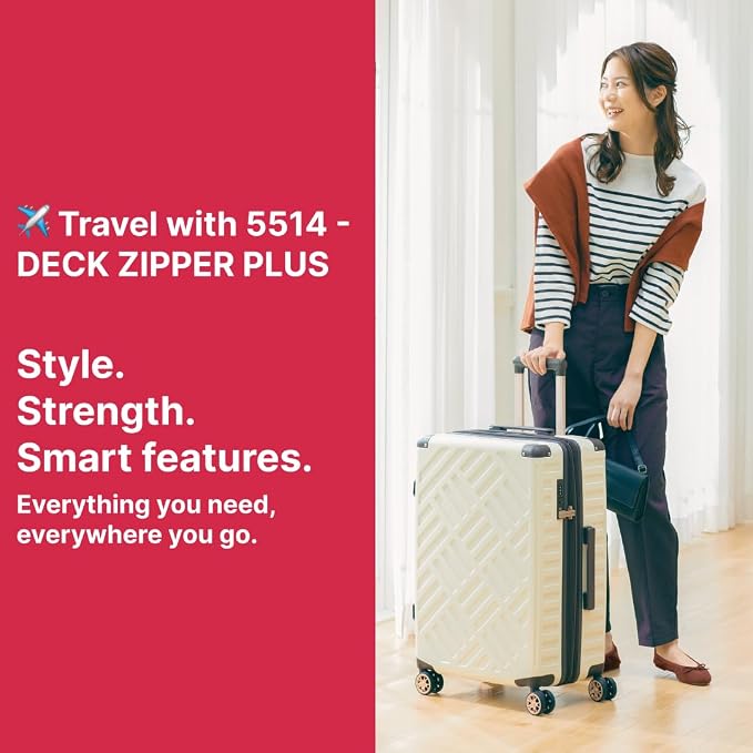 LEGEND WALKER DECK Hardside Expandable Luggage, 26 inch, 5514-59-BK