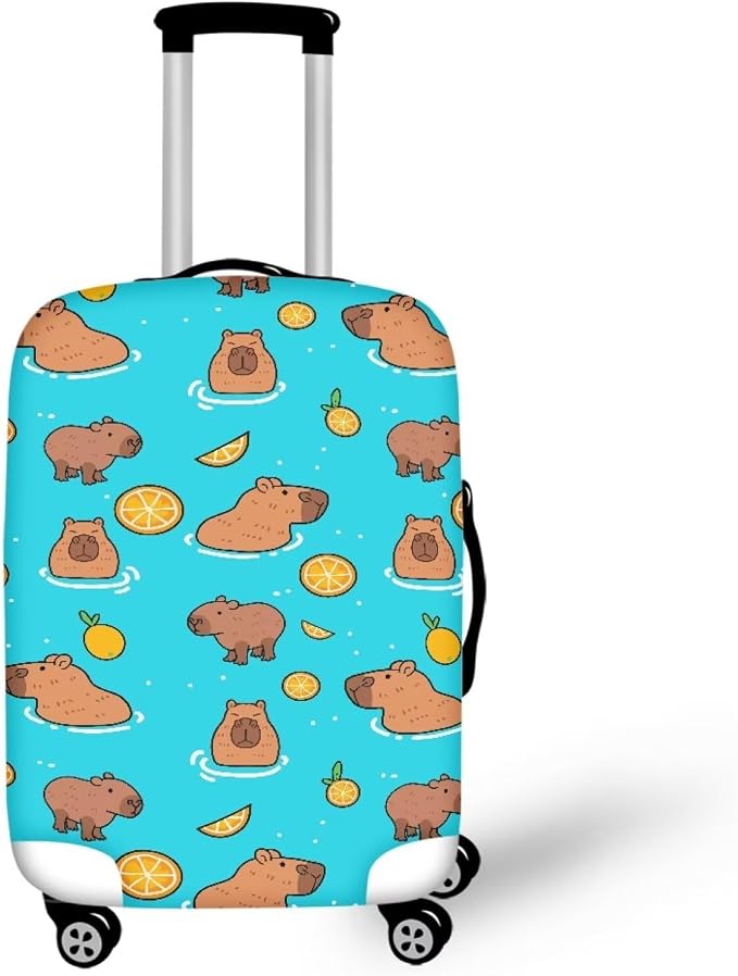 Capybara Suitcase Cover Elastic Luggage Covers