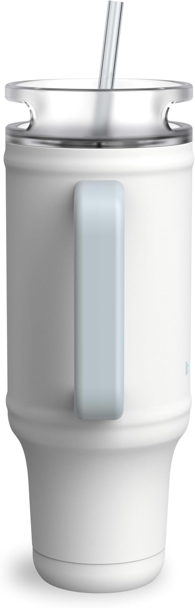 bubba 40 oz Insulated Stainless Steel Tumbler with Handle and Straw - Leakproof, Dishwasher Safe, Cup Holder Tumbler, Lead-Free and BPA-Free, Fresh Kicks